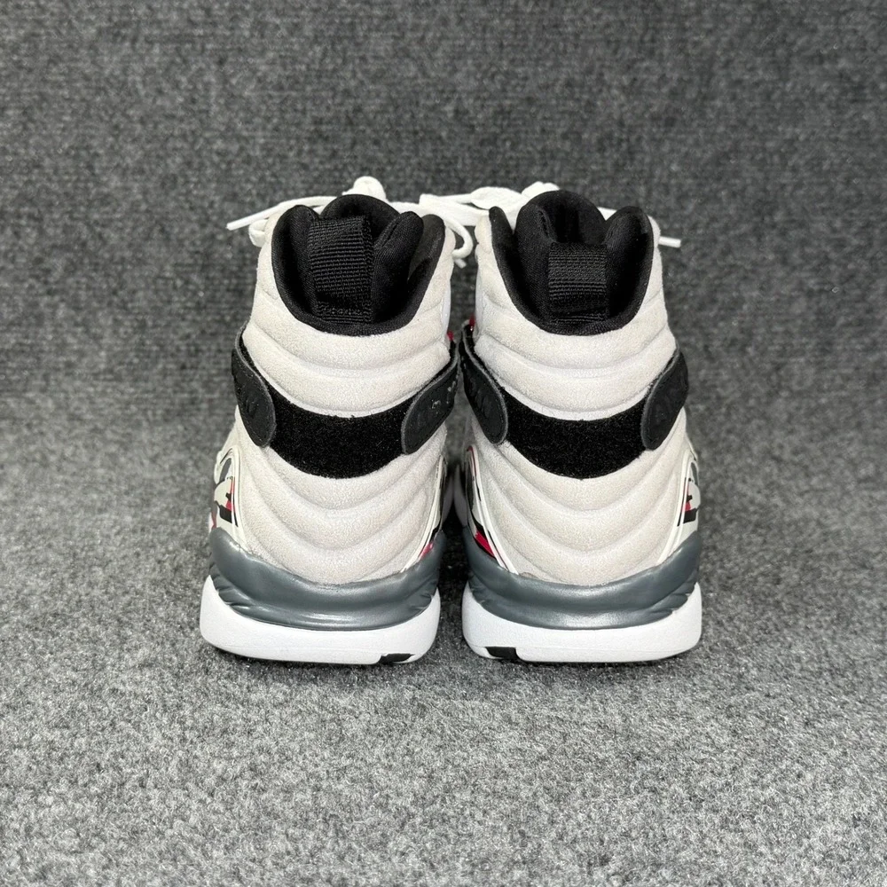 Jordan 8 Retro Shoes Men's 8‎ Bugs Bunny White Grey Red Athletic Sneakers